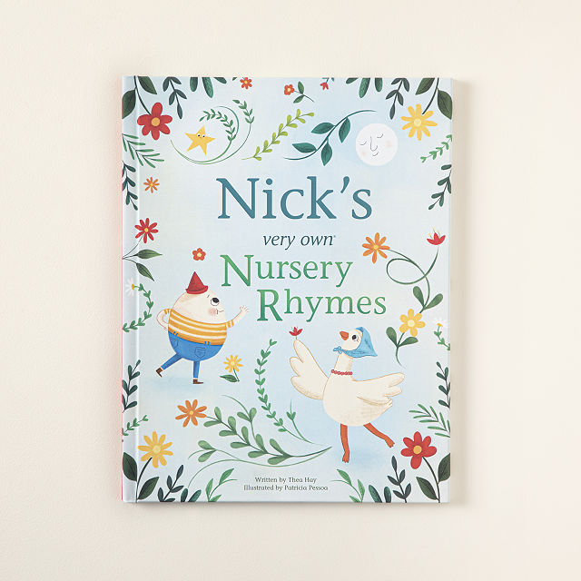 Personalized My Name in Nursery Rhymes Book