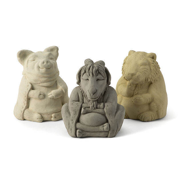 Chinese Zodiac Zen Garden Sculptures
