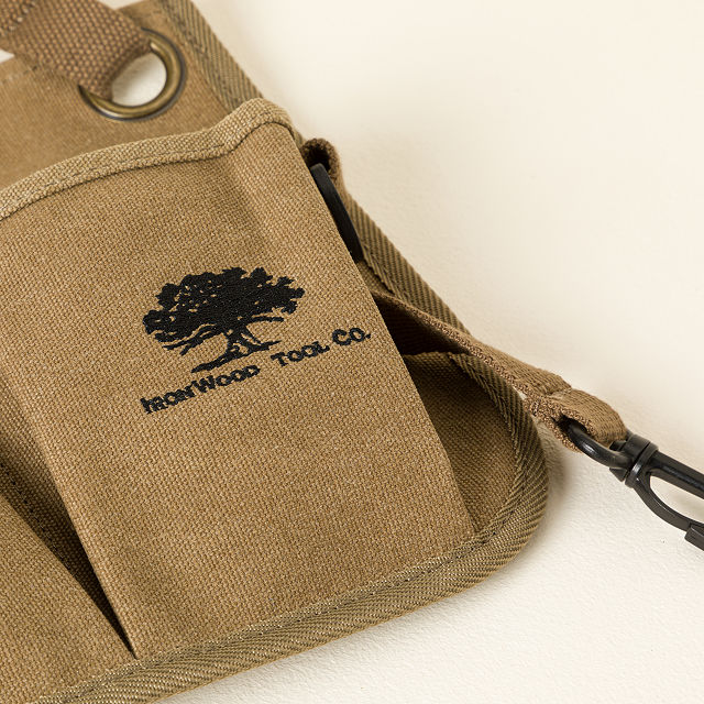 Gardener's Waxed Canvas Tool Belt