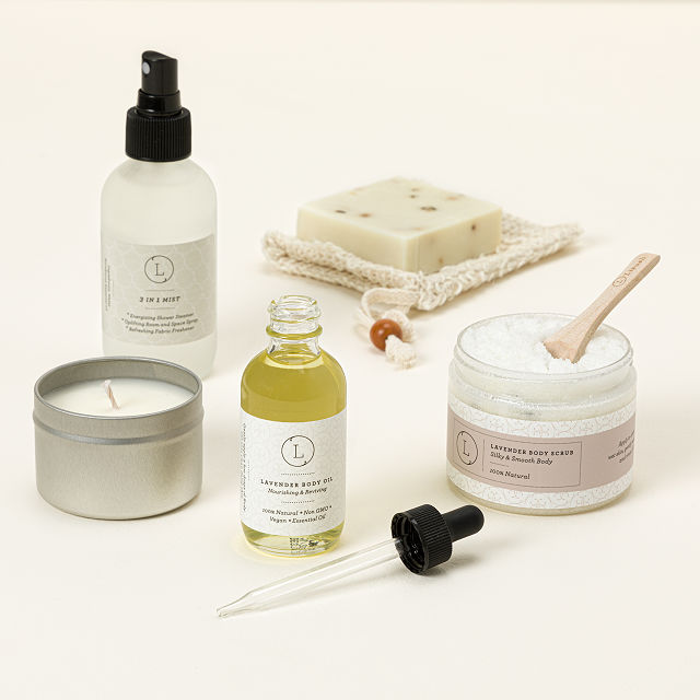 Personalized Self Care Gift Set