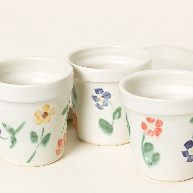 Ceramic Windowsill Herb Garden