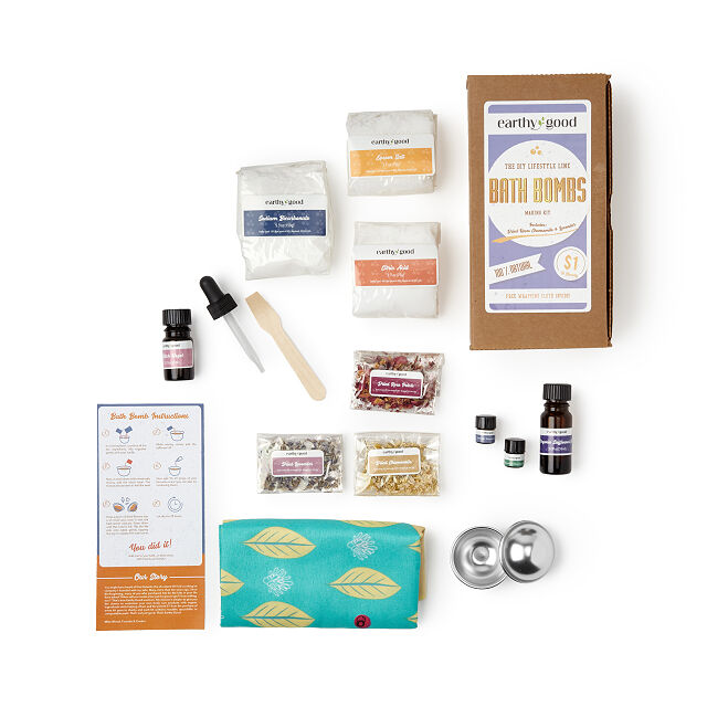 DIY Organic Bath Bomb Kit