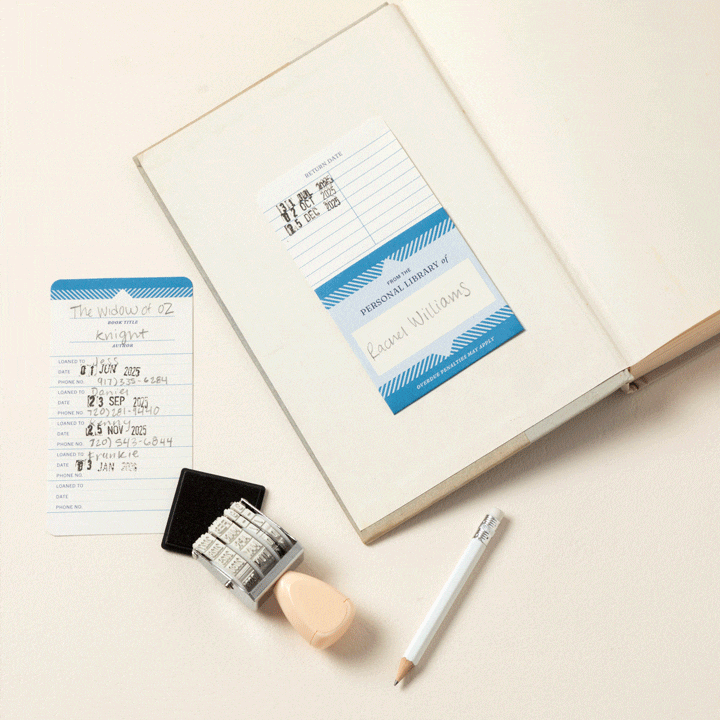 Personal Book Lending Library Kit