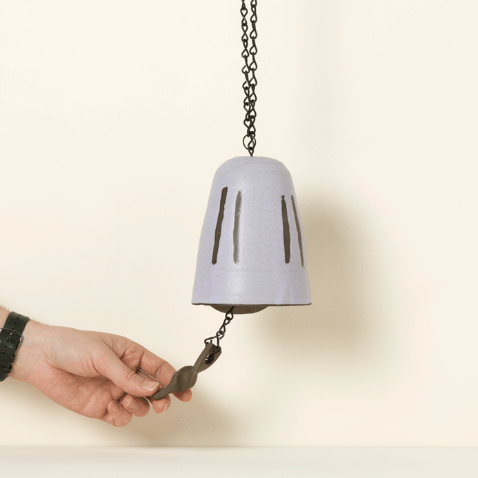 Stoneware Garden Bell