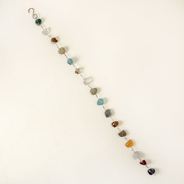 Glass Gem Rain Chain