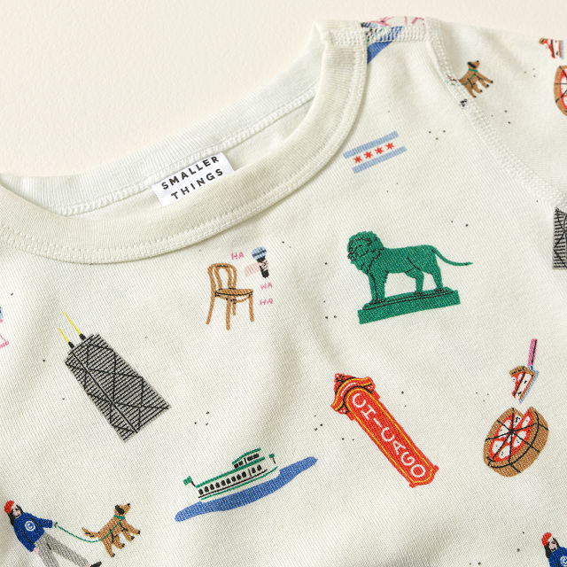 Goodnight, Chicago Organic Cotton Pajamas