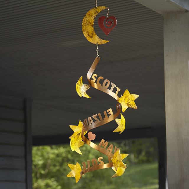 Stars Align Personalized Wind Sculpture
