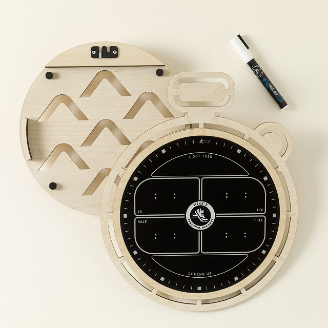 Personalized Runner's Medal Display & PR Board