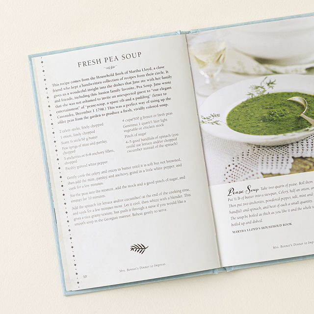 Dinner With Jane Austen Cookbook