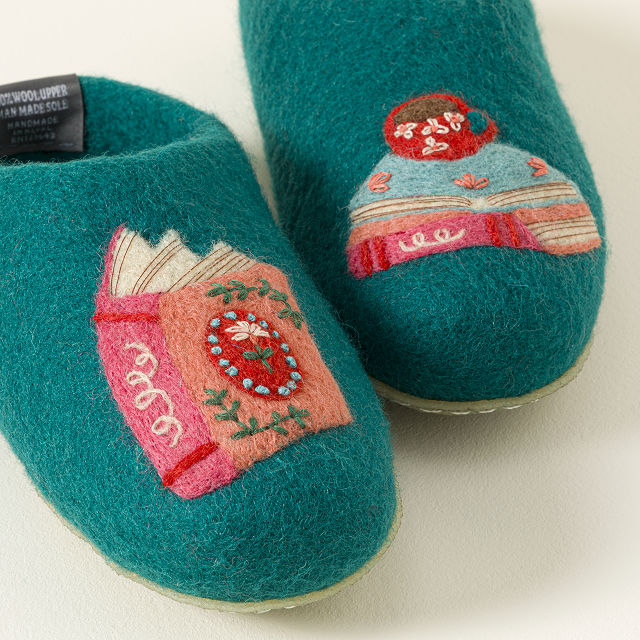 Book Lover's Slippers