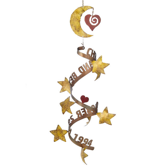 Stars Align Personalized Wind Sculpture
