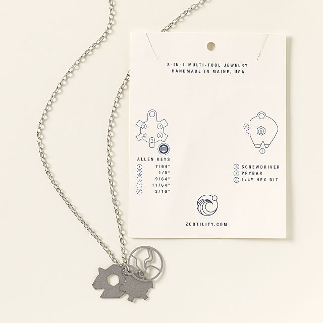 Adventurer 8-in-1 Multi Tool Necklace