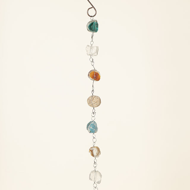 Glass Gem Rain Chain