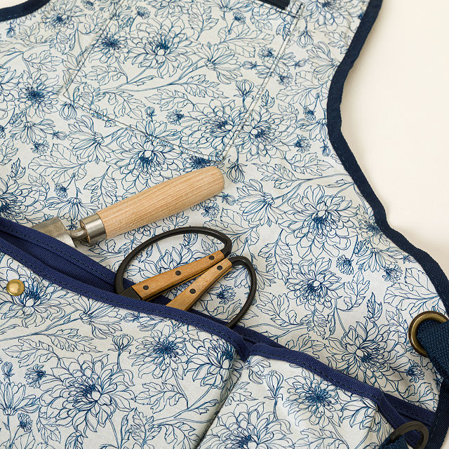 Floral Ergonomic Gardener's Apron