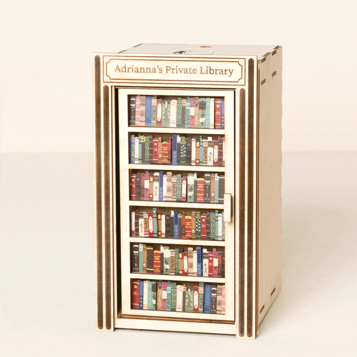 Mini Bookshelf Reading Nook