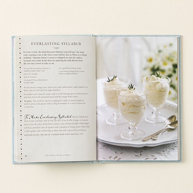 Dinner With Jane Austen Cookbook