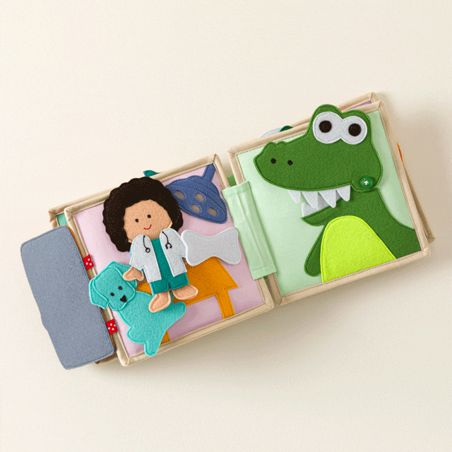 All In One Pretend Play Busy Books