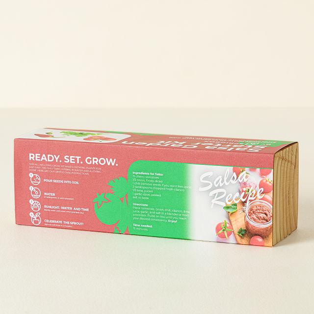 Salsa Herb Garden Starter Grow Kit
