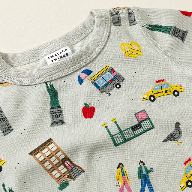 Goodnight, New York City Organic Cotton Pajamas