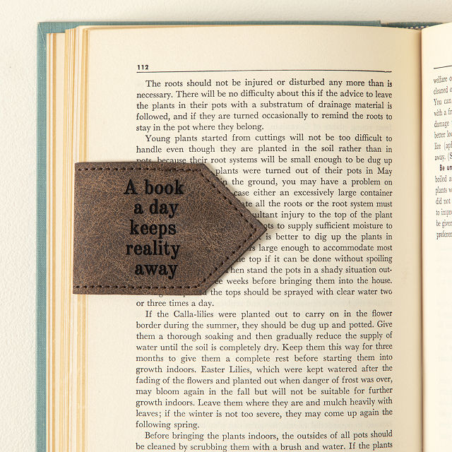 Keep Reality Away Magnetic Bookmark