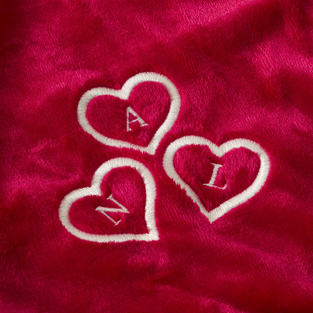 Custom Embroidered Sweetheart Robe