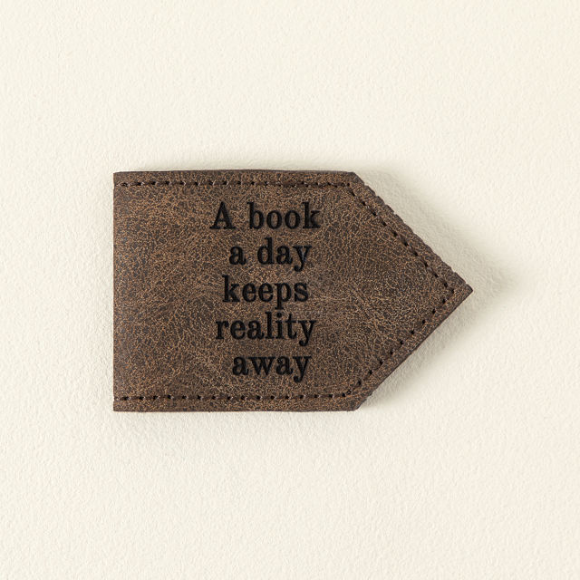 Keep Reality Away Magnetic Bookmark