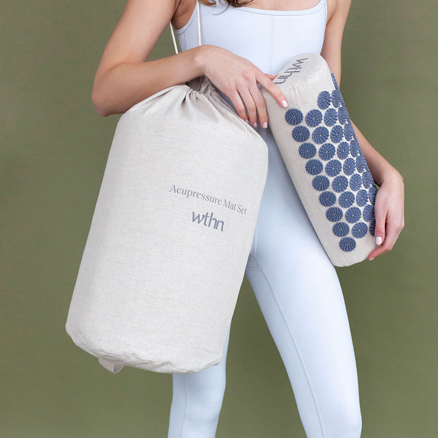 Linen Acupressure Mat Set