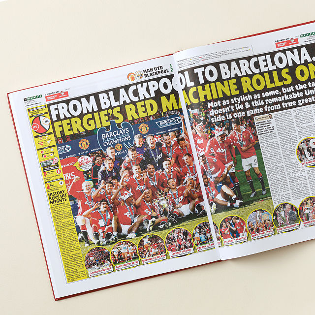 Personalized UK Soccer Books