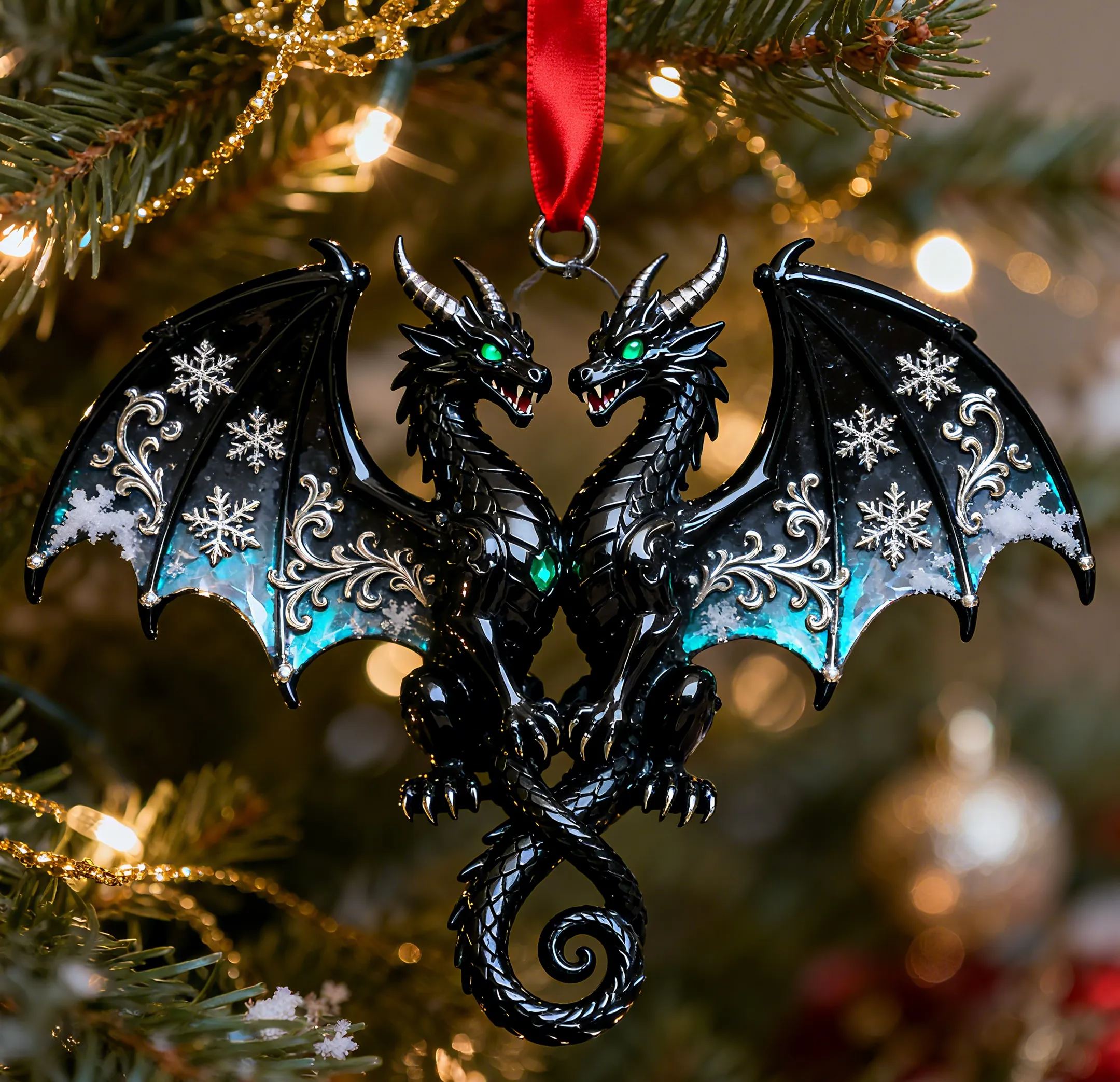 Festive Dragon Christmas Ornament 🐉🎁 – Perfect Holiday Gift for Special Occasions