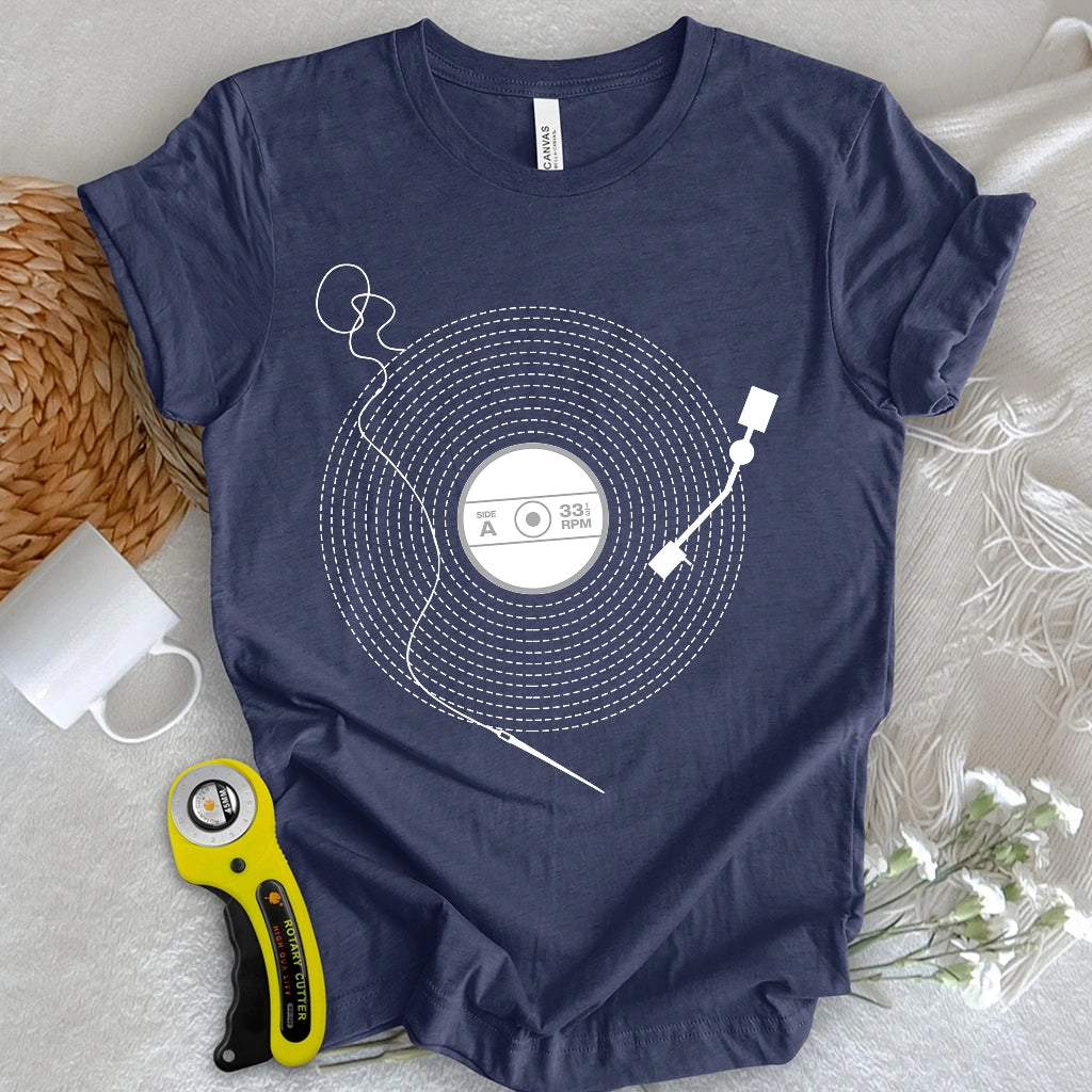 ๐ Custom Stitched Vinyl T-Shirt โ Perfect Gift for Holidays & Special Occasions! ๐