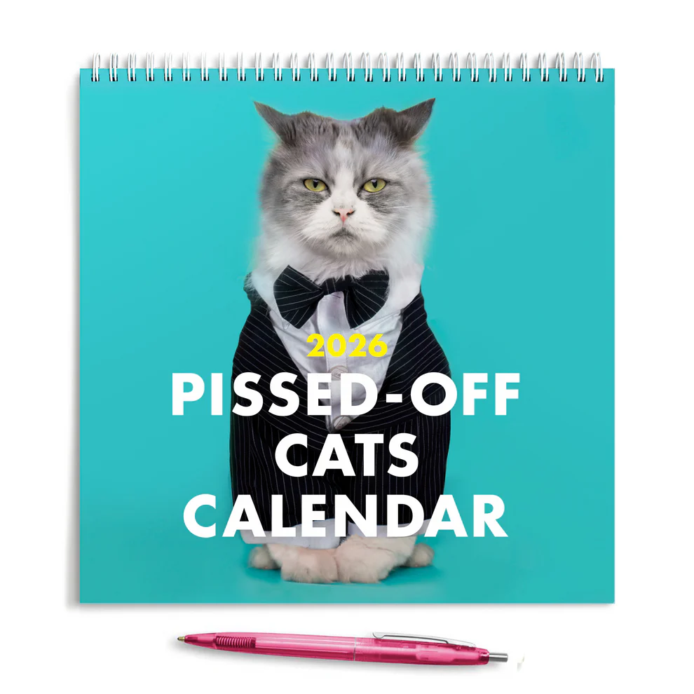 ๐ 2026 Pissed-off Cats Calendar โ Purrfect Gift for Holidays & Special Occasions! ๐ธ