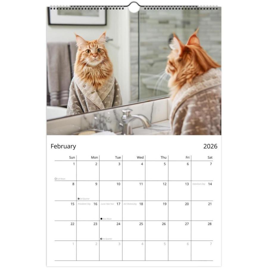 ππ±2026 Cats Doing Things Calendar β Perfect Gift for Holidays & Special Occasions!