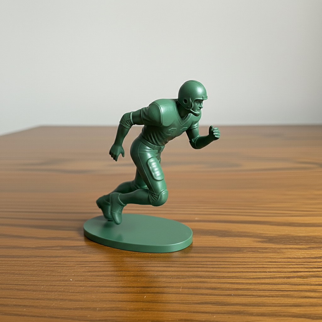 🏈Football Player Desktop Figurine - Perfect Gift🎁for Sports Fans & Special Occasions