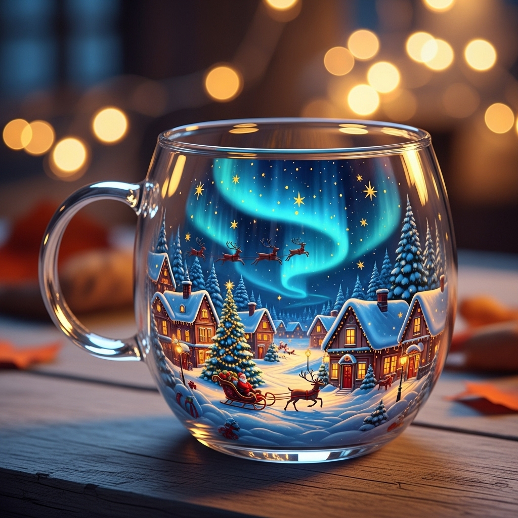 🎄✨Christmas Painted Mug - Perfect Holiday Gift for Special Occasions