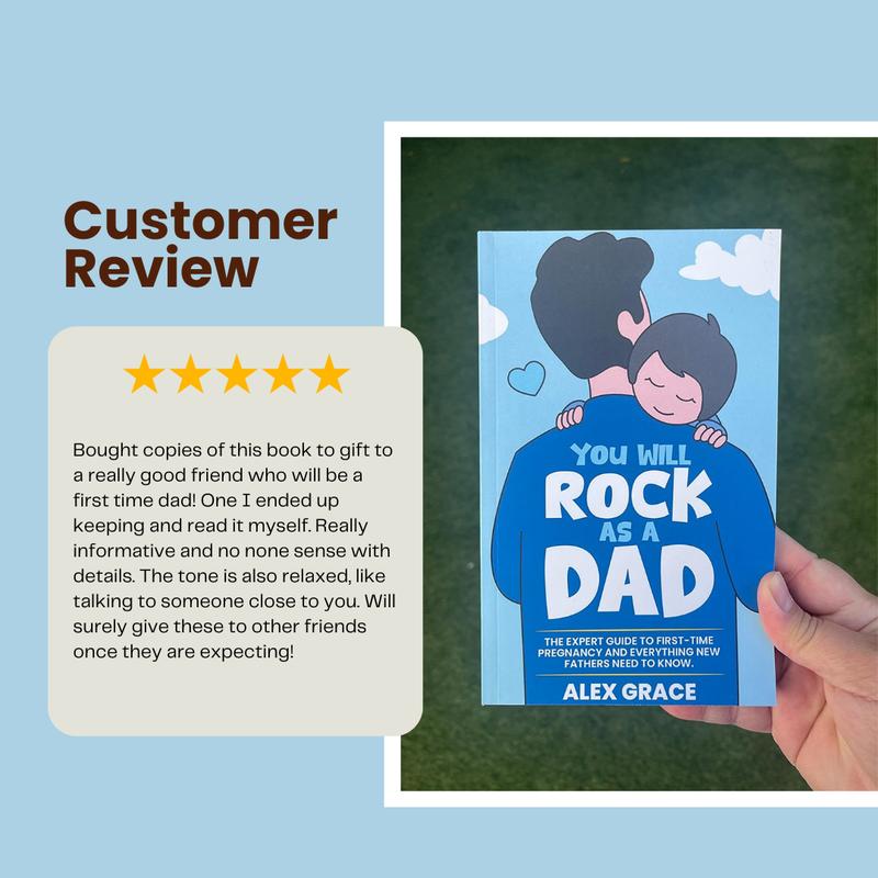 🎁💙 Perfect Gift for New Dads! Expert Guide to First-Time Pregnancy & Fatherhood Essentials – Ideal for Holidays & Special Occasions