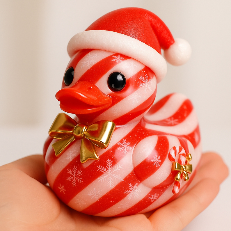 🎄🎁 Christmas Duckies – Festive Duck Plush Toy, Perfect Holiday & Gift-Giving Season Present! 🦆✨