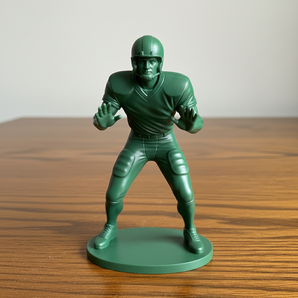🏈Football Player Desktop Figurine - Perfect Gift🎁for Sports Fans & Special Occasions