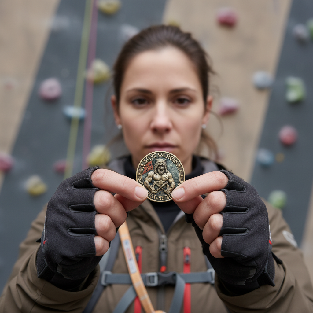 SONS OF ODIN – Berserker Spirit Challenge Coin ⚔️🎁 – Perfect Gift for Holidays & Special Occasions