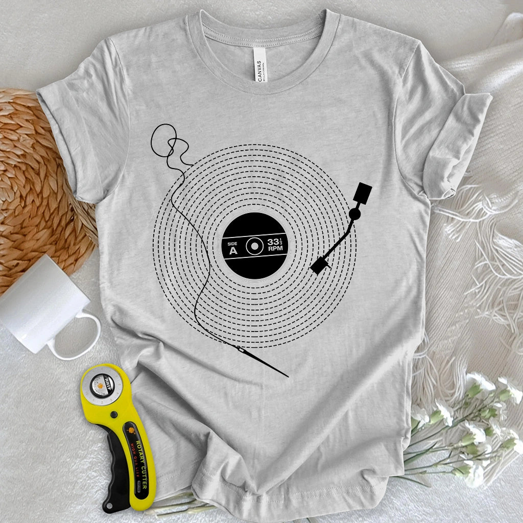 ๐ Custom Stitched Vinyl T-Shirt โ Perfect Gift for Holidays & Special Occasions! ๐