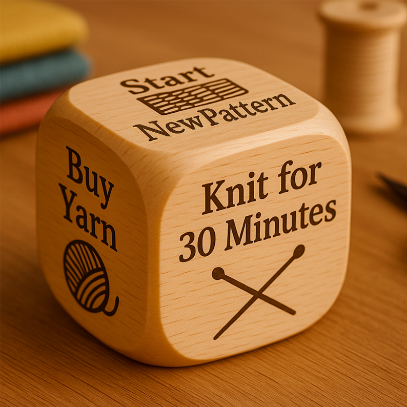 ๐ Handcrafted Wooden Dice Set โ Perfect Gift for Holidays & Special Occasions! ๐ฒ