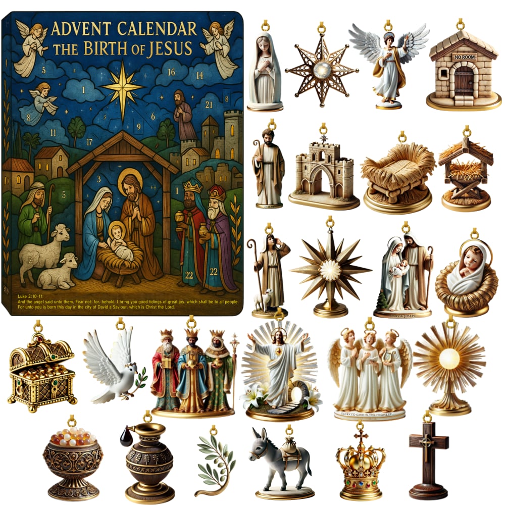 🎄 The Path to Bethlehem Advent Calendar – Perfect Holiday Gift for Christmas & Special Occasions 🎁