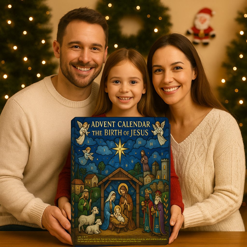 🎄 The Path to Bethlehem Advent Calendar – Perfect Holiday Gift for Christmas & Special Occasions 🎁