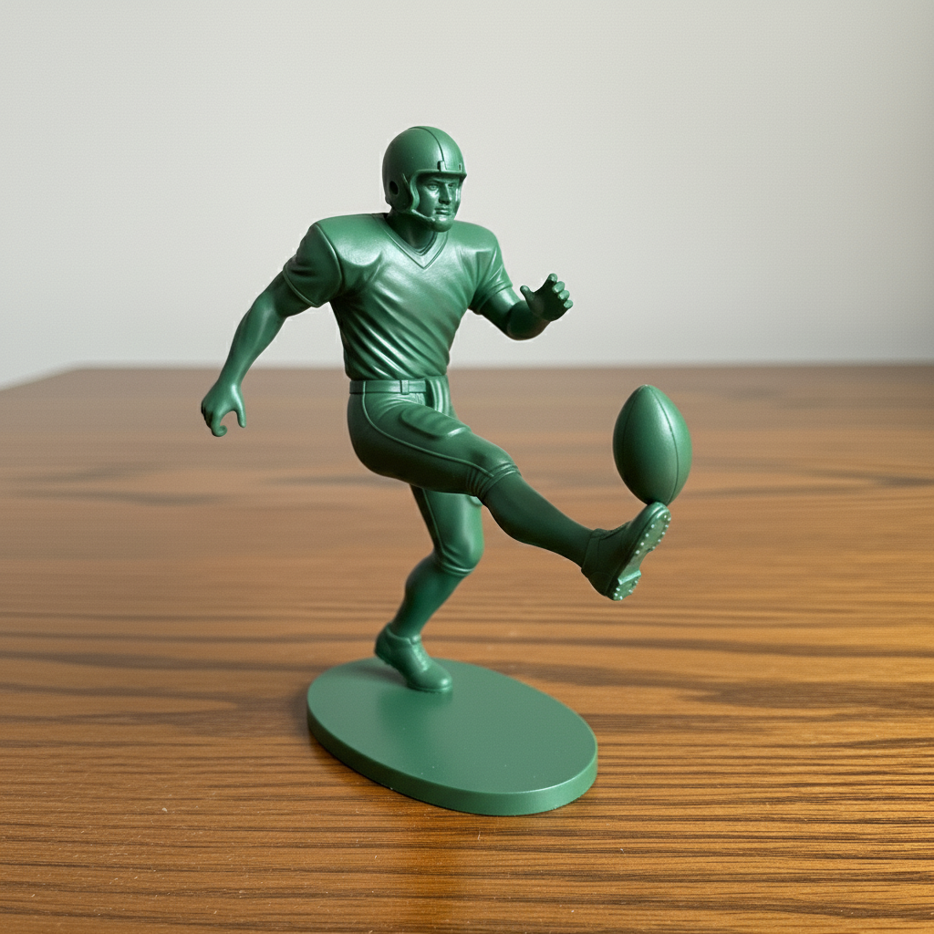 🏈Football Player Desktop Figurine - Perfect Gift🎁for Sports Fans & Special Occasions