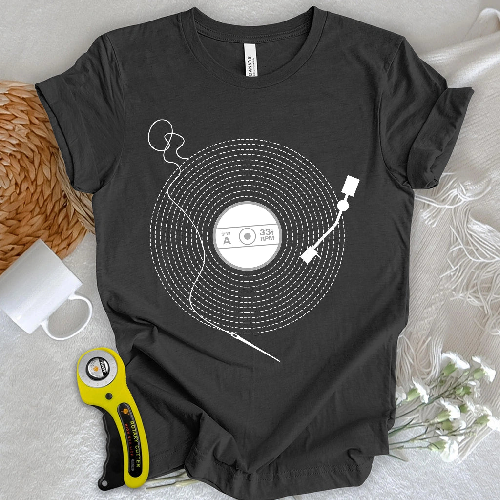 ๐ Custom Stitched Vinyl T-Shirt โ Perfect Gift for Holidays & Special Occasions! ๐