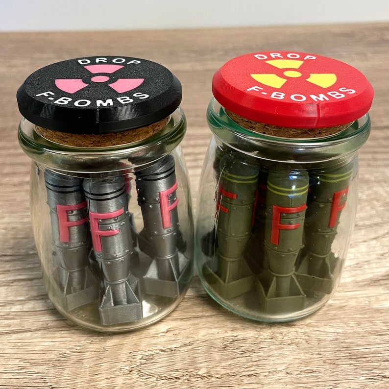💣 Jar of F Bombs - Perfect Army Gift for Holidays & Special Occasions! 🎁
