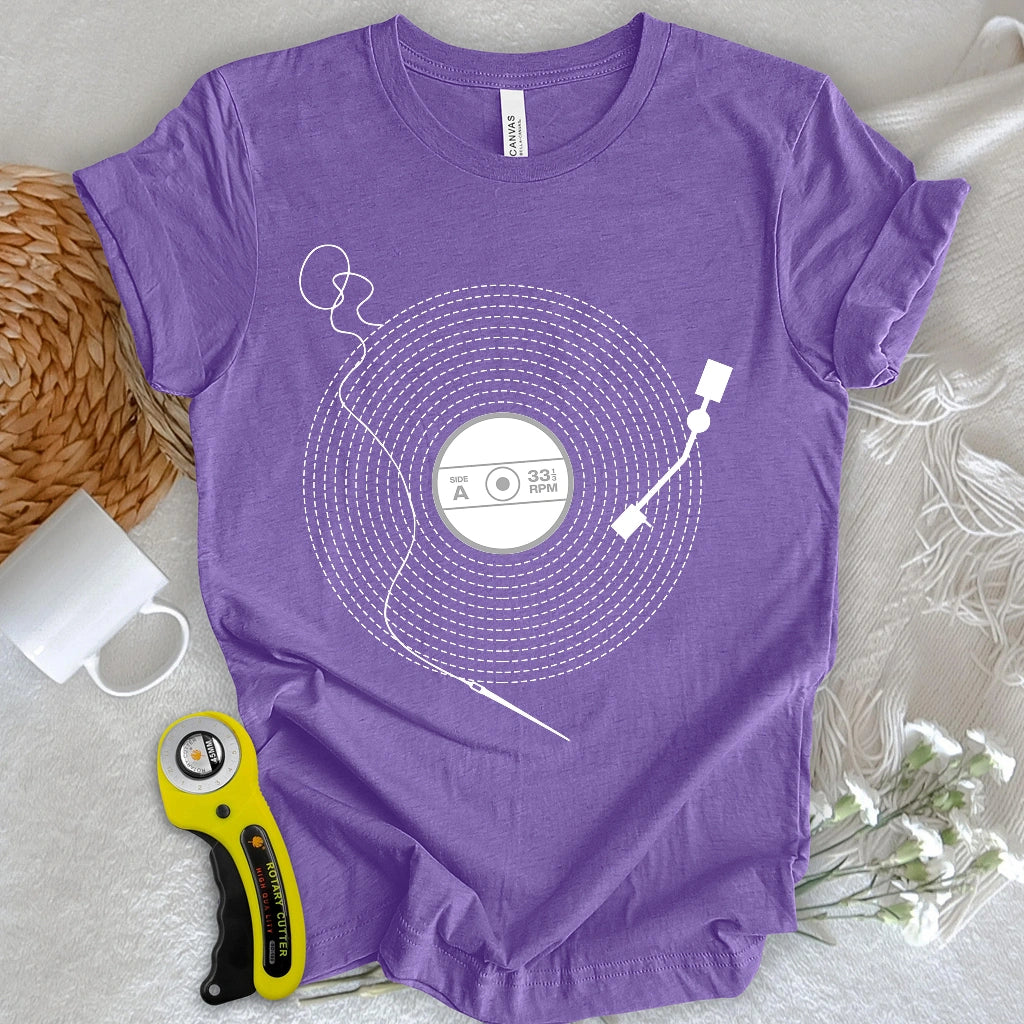 ๐ Custom Stitched Vinyl T-Shirt โ Perfect Gift for Holidays & Special Occasions! ๐