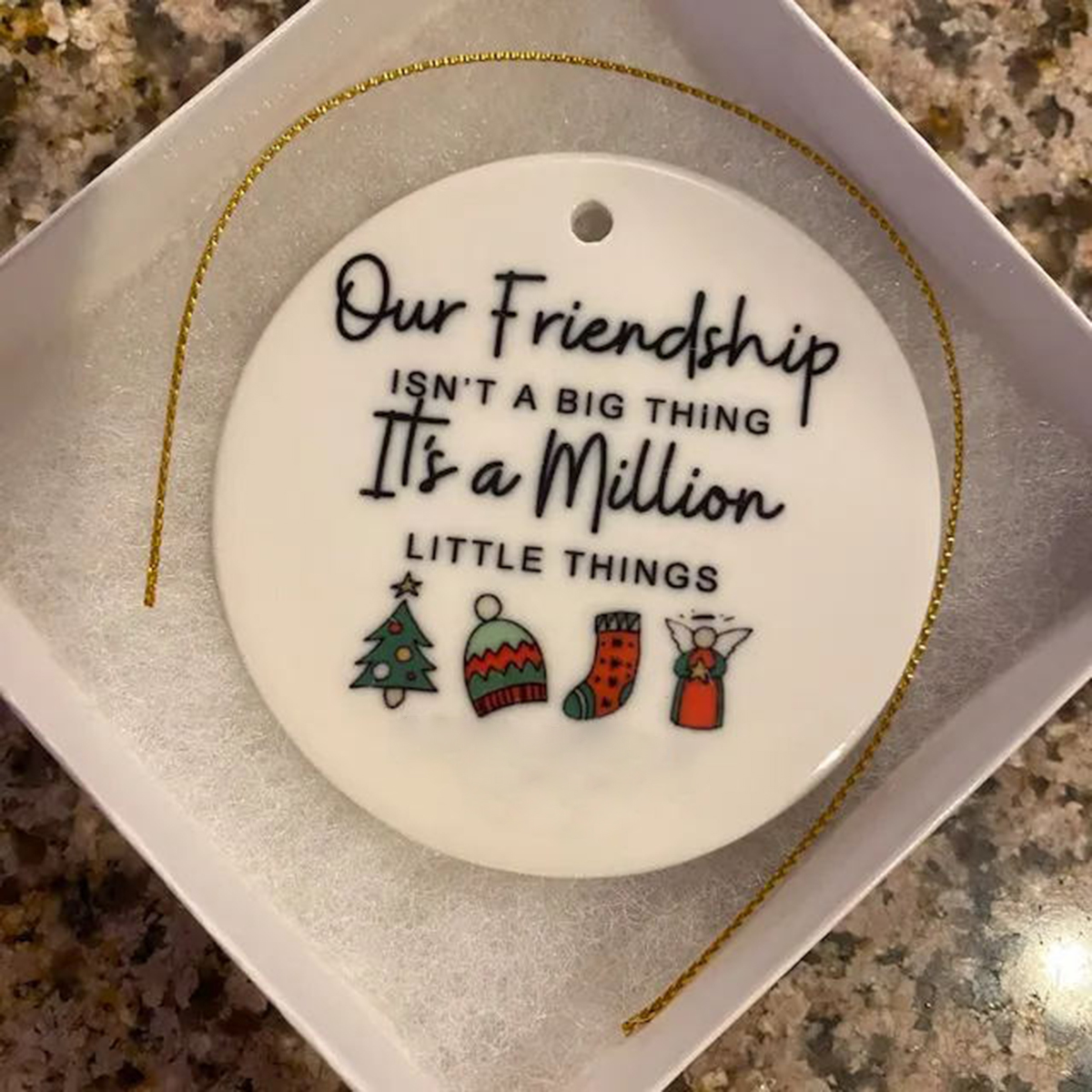 🎁✨Adorable Christmas Thank You Gift – Perfect for Holidays & Special Occasions!