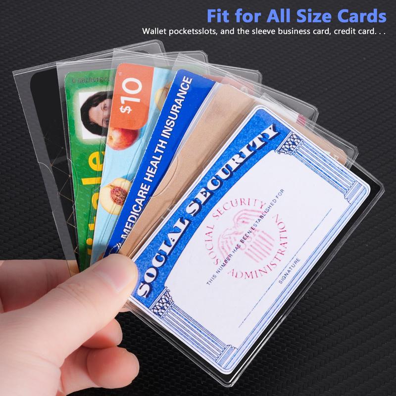🎁 Social Security Card Protector Sleeves - 20 Pack - Perfect Gift for Holidays & Special Occasions! 🔒