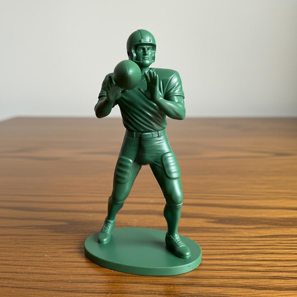 🏈Football Player Desktop Figurine - Perfect Gift🎁for Sports Fans & Special Occasions