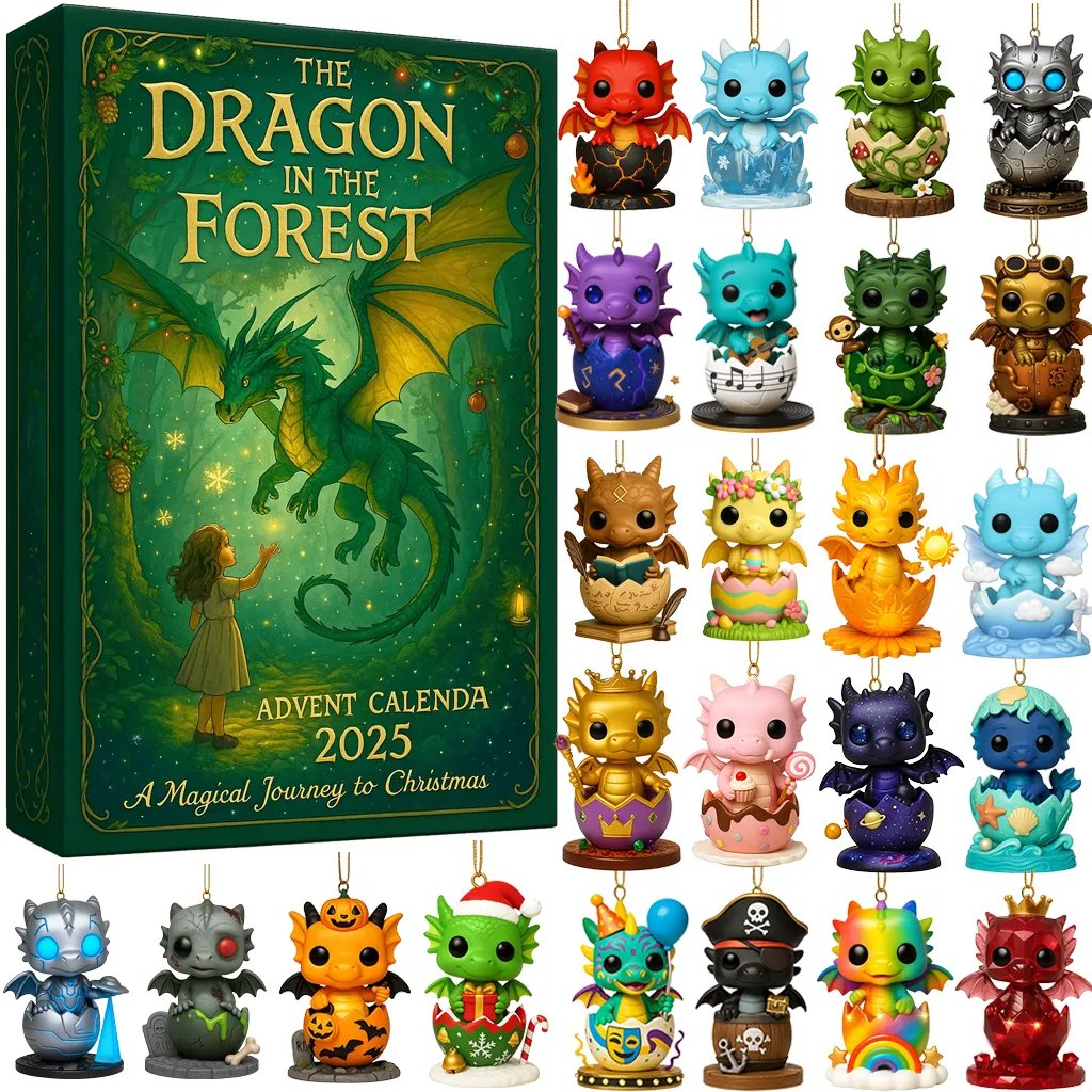 ✨ 24 Days * The Dragon in the Forest Advent Calendar 2025 🎁 Perfect Holiday Gift for Special Occasions!